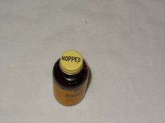 Vintage Hoppe’s Nitro Powder Solvent #9, 2 fl oz bottle, Empty