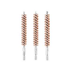 3 X Bronze Bristle Bore Long Brush .30 Caliber 8×32 Thread for Gun Cleaning Rod