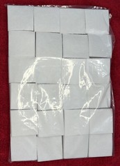 1000 pack 2″ Gun Cleaning Patches, highly absorbent, used with cleaners and oil