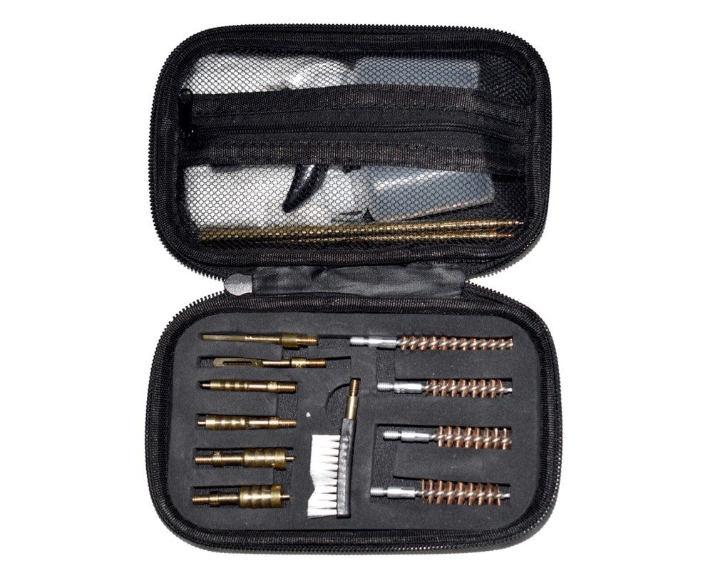 Universal Cleaning Tool Kit for .22 .357. 38, 9mm .45 Caliber PIS Cleaning Kit