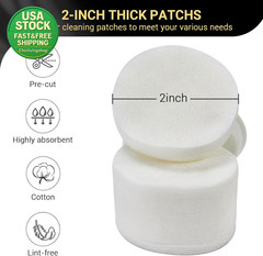 Thick Gun Cleaning Patches Lint Free 9Mm Rifle Cleaning Cloth 600PCS