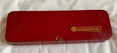 Vintage Outers Gunslick Rifle Cleaning Kit in Red Metal/Tin Box/Case – No. 477