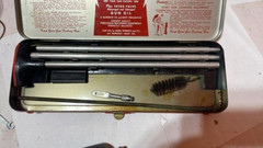 Sears Gun Cleaning Kit No. 2140 12-16 Gauge With Parts Shown
