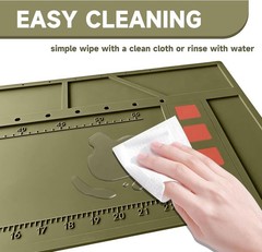 Gun Cleaning Mat W/ Magnetic Tool Stand,Cleaning Mat Pistol Maintenance,Durable