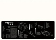 LONG GUN CLEANING MAT. 35X12 (AR-15)