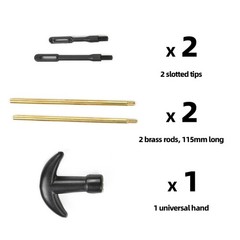 68 PCS Gun Cleaning Kit Pro Universal Pistol Rifle Shotgun Cleaner Set US