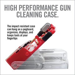Gun Boss Pro Universal Multicolor Gun Cleaning Kit with Handle and Accessories