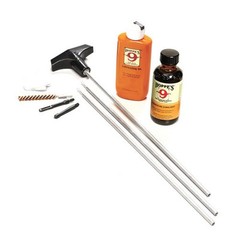 Hoppes .22-.225 Caliber Rifle/Pistol Universal Cleaning Kit w/Aluminium Rod U22