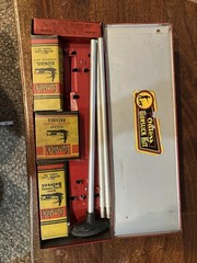 Vintage Outers Gunslick Shotgun Cleaning Kit Metal Box Partial Original USA