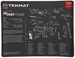 TekMat Ultra 20 – Sig Sauer P226 Gun Cleaning Mat