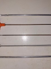 Lot of 5 Gun Cleaning Ram Rods, Hoppe, J.C. Higgins, Etc.