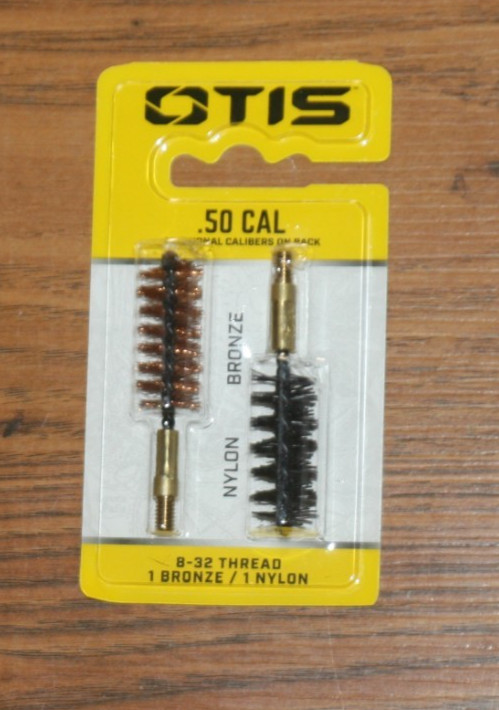 Otis 2 Pack Bronze & Nylon Cleaning Brush Set – .50 Caliber/12.7mm