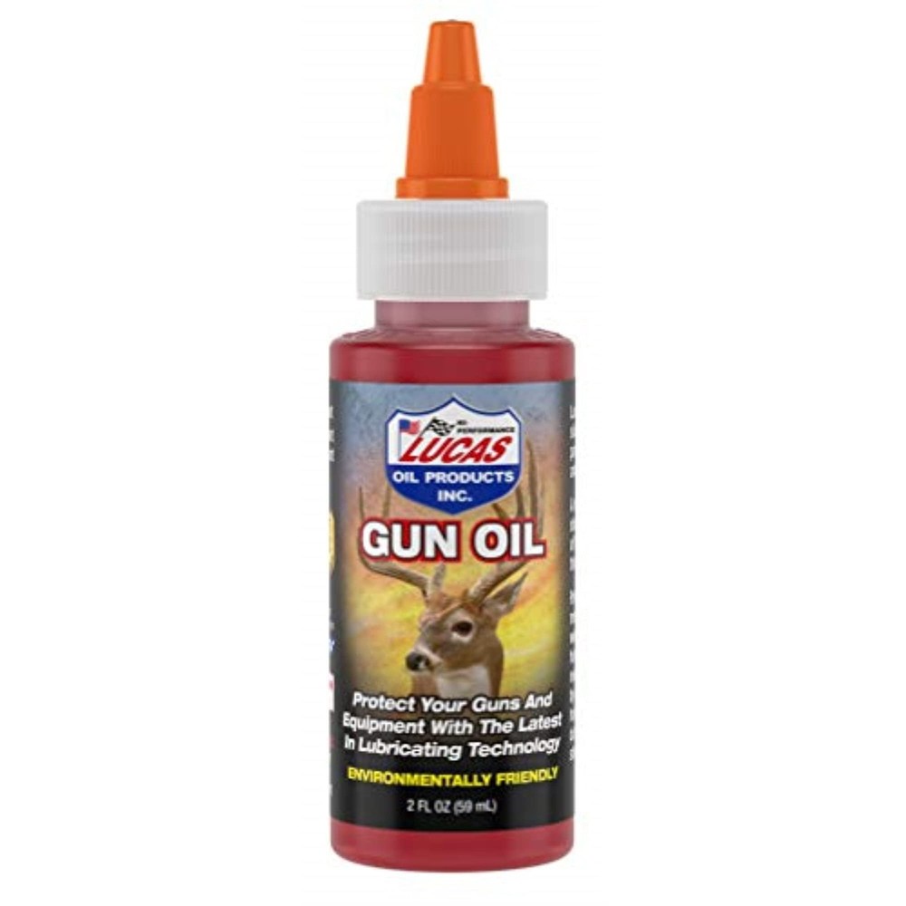 Lucas Oil 10006 Gun Oil for Superior Firearm Cleaning, Lube & Protection