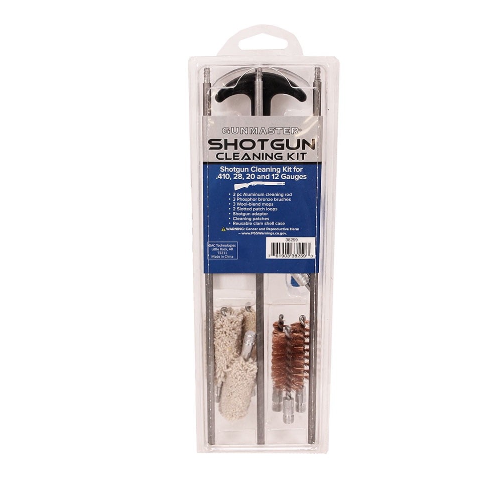 14 Piece Shotgun Cleaning Kit for 12, 20, and .410 Gauge Shotguns