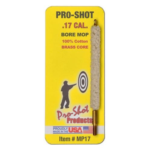 Pro-Shot MP17 Cotton Bore Mop .17 Cal 5/40 Thread