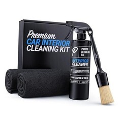 Interior Car Cleaning – Professional Auto Detailing Supplies with Brush for Kit