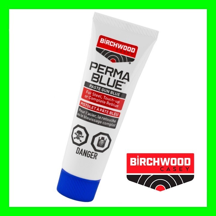 Perma Blue Paste 2oz for firearm Touch up or Complete Reblue by Birchwood Casey