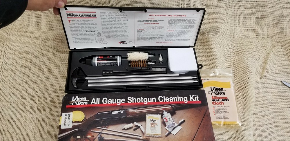 KleenBore SHO216 Classic Cleaning Kit for 12 Gauge Shotgun Brand New