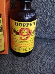 Vintage HOPPE’S No.9 Powder Solvent Gun Rifle Cleaning Oil 2oz 40% full