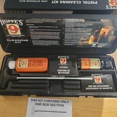 Hoppes Pistol Cleaning Kit For Caliber .40 / 10mm W/Case New Open Box Gun