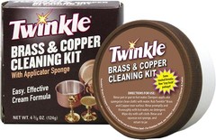 Twinkle Brass & Copper Polish Kit – Phosphorus-Free, Long-Lasting Shine 4.4 Oz