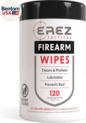 Gun Cleaning Supplies: 120 Gun Cleaning Wipes, 5″X7″ CLP Gun Cleaner Lubricant –
