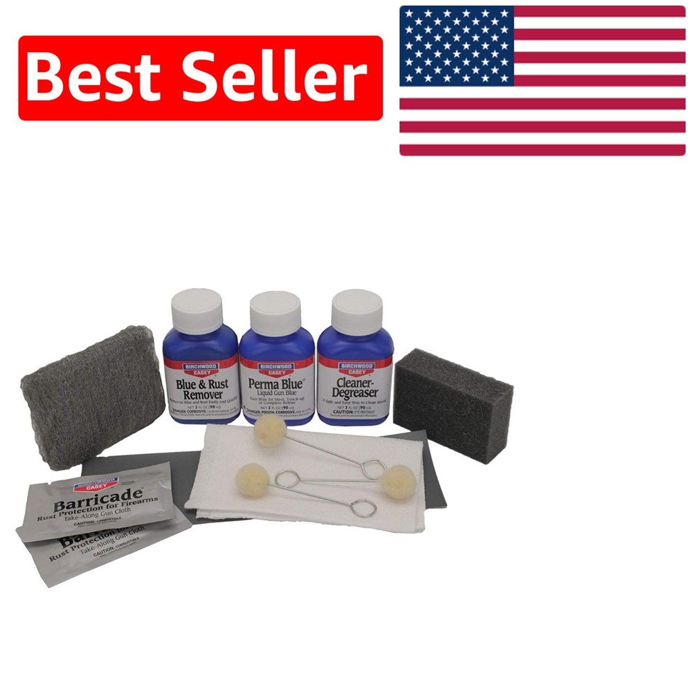 Super Durable Gun Bluing Solution – All-in-One Kit for Firearm Restoration
