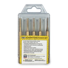 OTIS TECHNOLOGY 5 Piece Brass Punch Set
