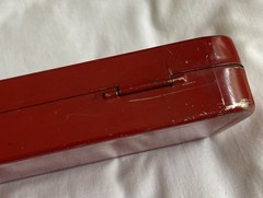Vintage Outers Gunslick Rifle Cleaning Kit in Red Metal/Tin Box/Case – No. 477