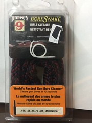 Hoppes #9 Bore Snakes Rifle,PistolCleaner/brush various calibers