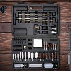 Universal Gun Cleaning Kits Metal Brush Gun Cleaning Tool Set with Portable Case