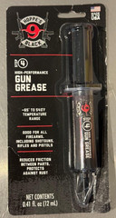 HOPPE’S HBGG 03-17 No. 9 Black High Performance Gun Grease 12cc Syringe New