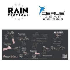 Sig Sauer P365 XL ROSE Instructional Gun Cleaning Mat Jumbo 12″ X 27″ Cerus Gear