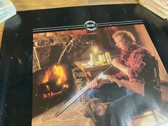 VINTAGE Lot of 4 – Rig Sporting Goods Posters Advertising Gun Cleaning Shotgun