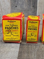 Vintage OUTERS Gunslick Gun Cleaning patches Lot
