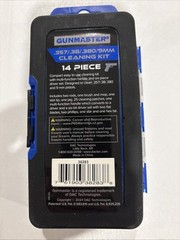 Gunmaster .357 .38 / 9mm Cleaning Kit For Pistols 14 Piece Compact Gun Master
