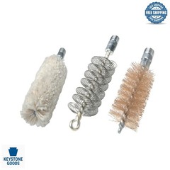 3-Pack Shotgun Cleaning Kit for 12 Gauge – Copper & Cotton Swabs
