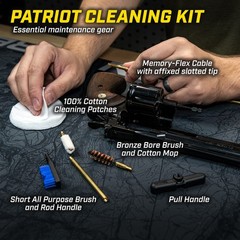 Otis Technology 9mm Patriot Series Pistol Kit, Black, FG-701-9MM