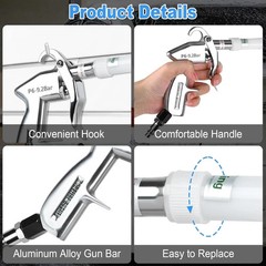 High Pressure Car Interior Cleaning Tool, Dryer Air Blower for Car Surfaces