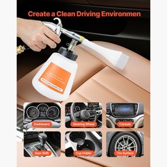 Vortex Cleaning Gun for Efficient Dirt and Dust Removal