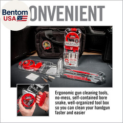 9Mm Gun Cleaning Kit for 9Mm .357 & .38 Caliber Handguns | Complete Glock Cleani