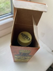 VINTAGE HOPPE’S No.9 NITRO POWDER SOLVENT GUN CLEANER 1/2 FULL IN BOX 2 OZ SZ