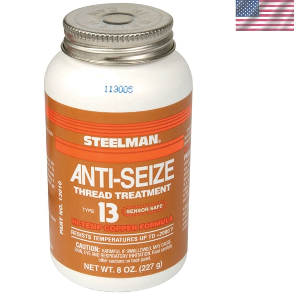 Versatile 8oz Copper Anti-Seize Lubricant – Easy Application Brush Included