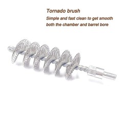 12GA Shotgun Cleaning Kit Nylon Stainless Steel Cotton Mop Swab Gun Brush Tools