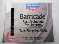 Birchwood Casey; Barricade; Rust Protection; 25 Cloths; BTA-25; 33025