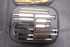 Pistol Cleaning Kit Carrying Case for Caliber Hand Guns 22 357 38 270 40 44