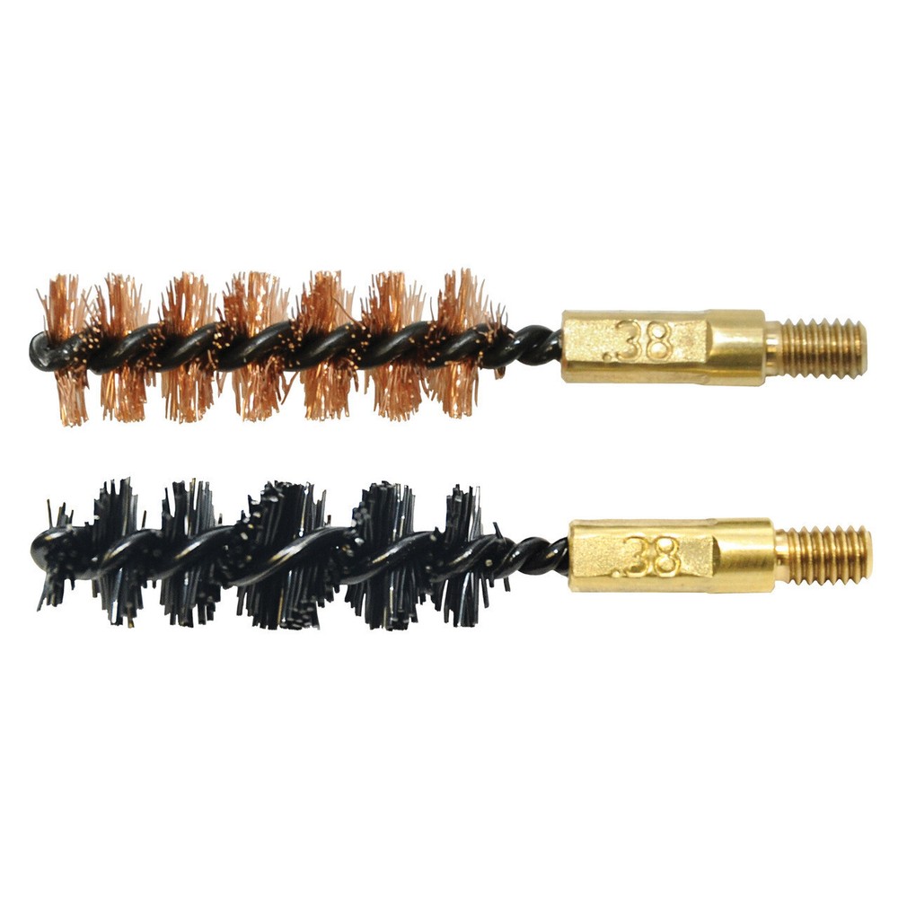 Otis FG338NB Bore Brush Set 9mm/38 Spl/375/380 Cal 8-32″ Thread 2-Pack