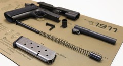 For colt 1911 Instructional Jumbo 12″ X 27″ Gun Cleaning Mat Cerus Gear
