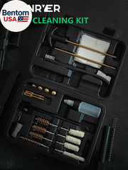 Universal Gun Cleaning Kit Pistol 9Mm .38 .22 .40 .45 Caliber for Handgun Huntin