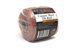 Copper Wool (COARSE Grade) – 1lb Roll – by Rogue River Tools. Made in USA!